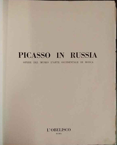 Picasso russia opere del - russia.,