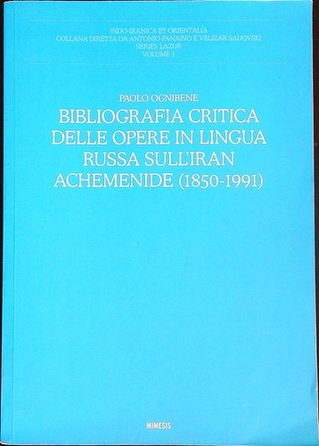 Bibliografia critica delle - critica,